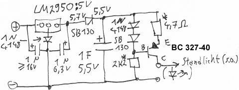 Standlicht-Elektronik